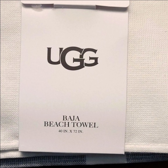 UGG Bath Nwt Ugg Turkish Baja Beach Pool Towel New Blue Crush